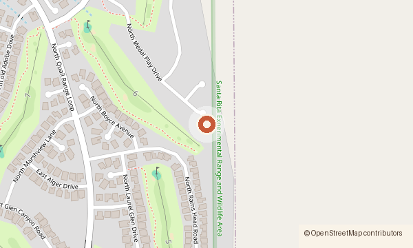 Mapa de 2790 E. Medal Play Drive