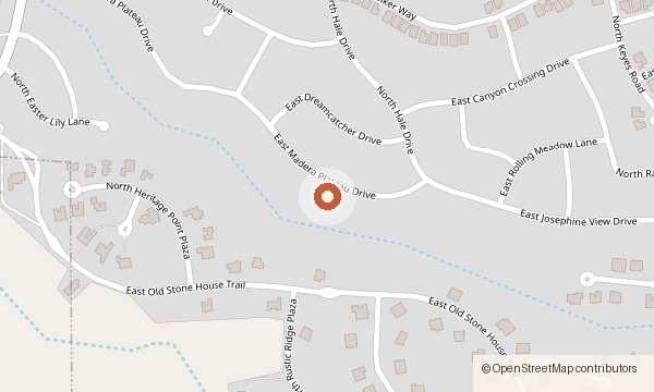 Mapa de 2304 E. Madera Plateau Drive