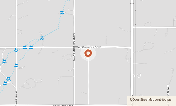 Mapa que muestra 4792 W. Oasis Road