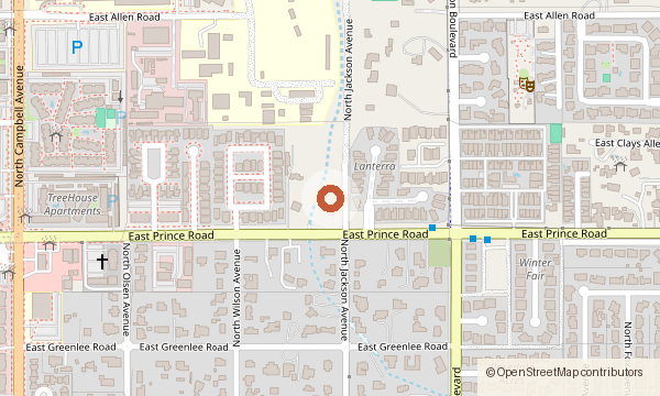 Mapa de 2255 E. Prince Road