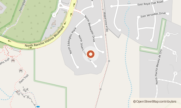 Mapa de 13836 N. Silvercreek Place