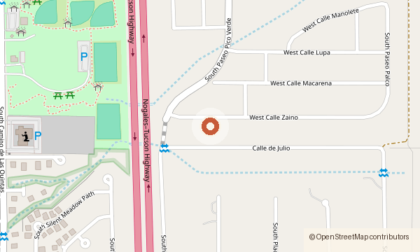 Mapa de 907 W. Calle Zaino