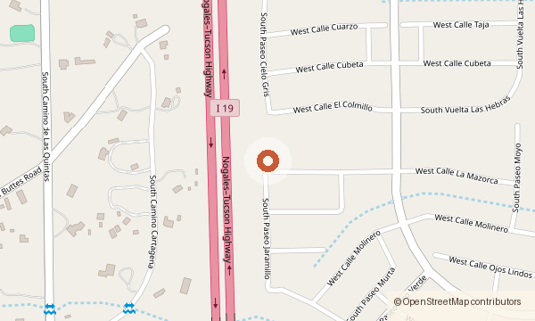 Mapa de 944 W. Calle La Mazorca