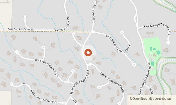 Mapa de 8177 S. Circle C Ranch Road