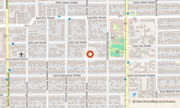 Mapa de 2920 N. Old Fort Lowell Court