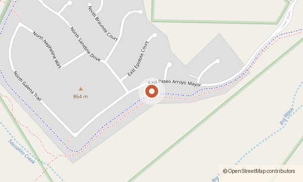 Mapa de 12098 N. Shore Cliff Drive