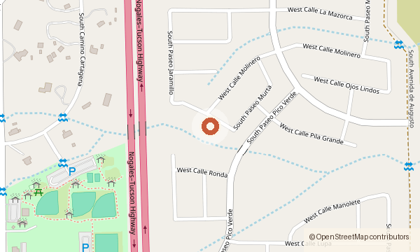 Mapa de 2235 E. Thunderchief Drive