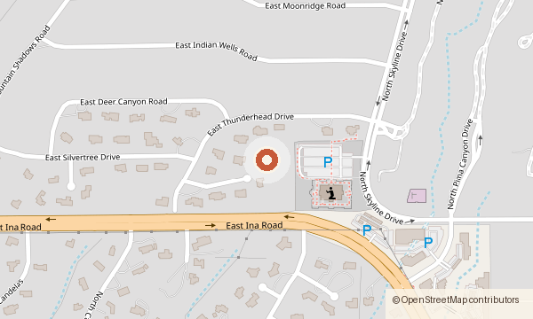 Mapa de 1361 E. Paseo Pavon