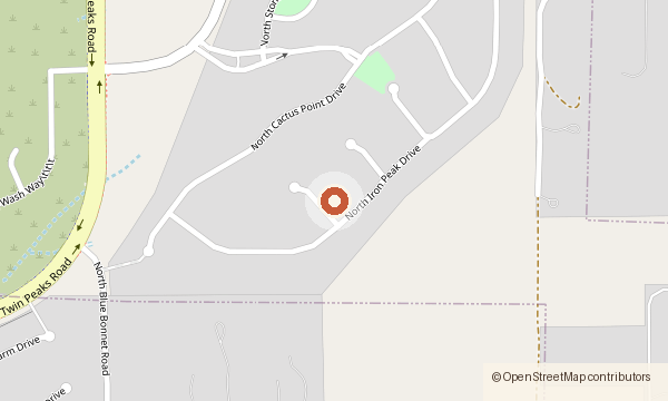 Mapa de 5196 W. Ridgemont Court