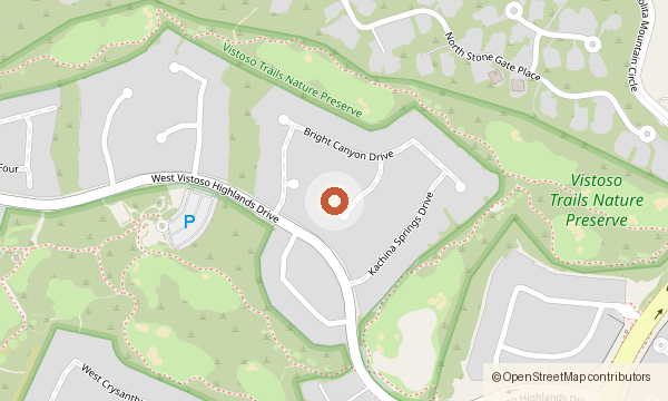 Mapa que muestra 13811 N. Javelina Springs Place