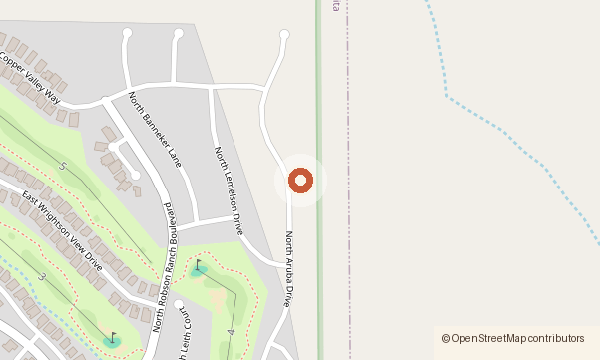 Mapa que muestra 1804 N. Aruba Drive