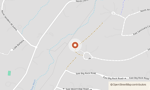 Mapa que muestra 1327 E. Desert Garden Drive