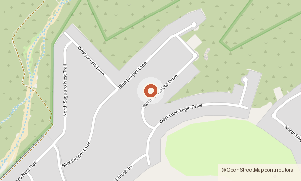 Mapa que muestra 14757 N. Chicalote Drive